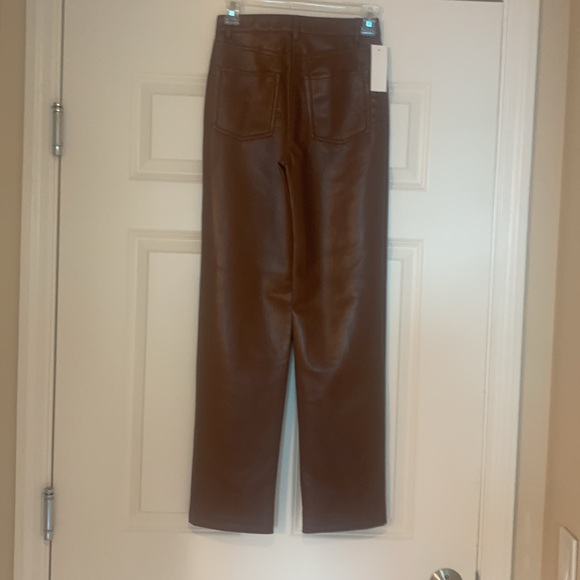 Wilfred faux leather slacks - Picture 2 of 11